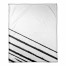 Black Lines Throw Blanket