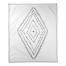 Tribal Diamond 30x40 Throw Blanket