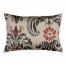 Black And Red Ikat Sham