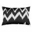 Black N White Chevron Sham