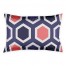Coral Cobalt Geo Sham