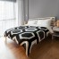 Black N White Geo Duvet Cover