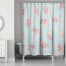 Floral Dot 71x74 Shower Curtain