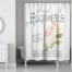 Fresh Flowers Banner 71x74 Shower Curtain
