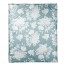 Large White Florals 50x60 Throw Blanket