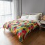 Boho Quatrefoil Duvet Cover