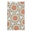 Orange Mandala 3x5 Area Rug