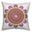 Boho Pink Medallion Throw Pillow
