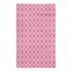 Preppy Pink Quatrefoil 3x5 Area Rug