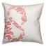 Preppy Geo Flamingo Throw Pillow