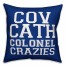 Colonel Crazies 18x18 Throw Pillow
