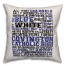 School Fight Song 18x18 Throw Pillow