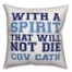 Cov Cath Spirit 18x18 Throw Pillow