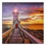 Sunset Lighthouse 24x24 Canvas