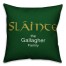 Slainte 18x18 Personalized Throw Pillow