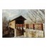 Painterly Covered Bridge I 30x20 Canvas