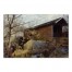 Painterly Covered Bridge II 30x20 Canvas