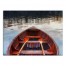 Painted Serene Boat 40x30 Canvas