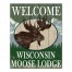 Wisconsin Moose Lodge 24x36 Canvas