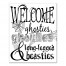 Monster Welcome 16x20 Canvas Wall Art