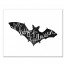 Batty Halloween 20x16 Canvas Wall Art