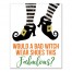 Bad Witch Fabulous Shoes 16x20 Canvas Wall Art