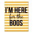 I'm Here for the Boos 16x20 Canvas Wall Art