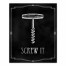 Wine Black White 16x20 Canvas Wall Art