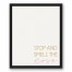Rose White Gold Pink Humor Wine 16x20 Framed Canvas Wall Art
