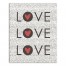 Love Love Love 8x10 Canvas Wall Art