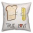 Bread and Butter Love Throw Pillow
