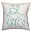 Be Fierce 18x18 Throw Pillow