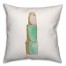 Glam Lipstick 18x18 Throw Pillow