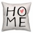 Home 18x18 Throw Pillow