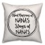 Nana's House 18x18 Throw Pillow