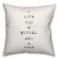A Bushel and a Peck 18x18 Throw Pillow