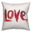 Love 18x18 Throw Pillow