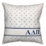 Alpha Delta Pi Triangle Pattern 18x18 Pillow