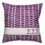 Sigma Sigma Sigma Chevron Pattern 18x18 Pillow