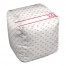 Chi Omega Triangle Pattern 18x18x18 Ottoman