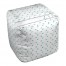 Zeta Tau Alpha Triangle Pattern 18x18x18 Ottoman