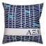 Alpha Xi Delta Chevron Pattern 18x18 Pillow
