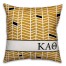 Kappa Alpha Theta Chevron Pattern 18x18 Pillow