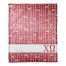 Chi Omega Chevron Pattern 50x60 Throw Blanket