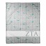 Zeta Tau Alpha Chevron Pattern 50x60 Throw Blanket