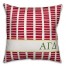 Alpha Gamma Delta Square Pattern 18x18 Pillow