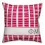 Phi Mu Square Pattern 18x18 Pillow