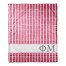 Phi Mu Square Pattern 50x60 Throw Blanket