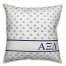 Alpha Xi Delta Triangle Pattern 18x18 Pillow