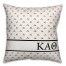 Kappa Alpha Theta Triangle Pattern 18x18 Pillow